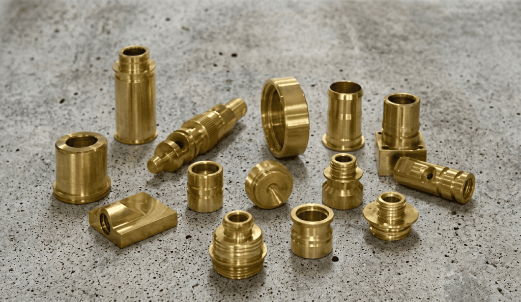 ConceptMetal-pieces en laiton