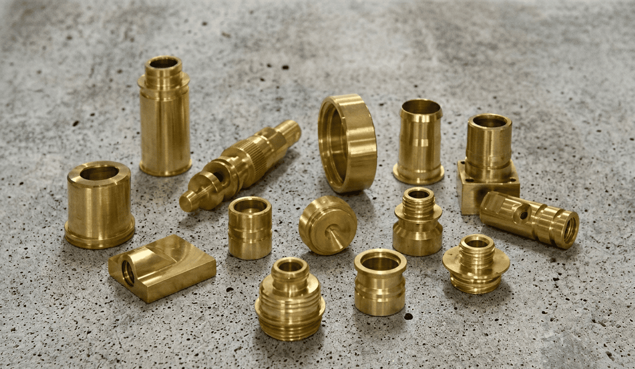 ConceptMetal-pieces en laiton